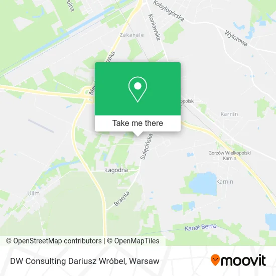 Карта DW Consulting Dariusz Wróbel