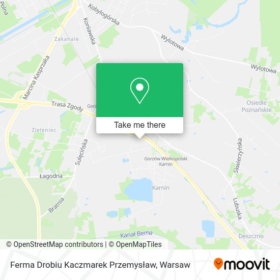 Ferma Drobiu Kaczmarek Przemysław map