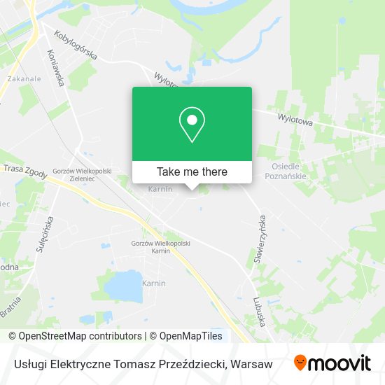 Usługi Elektryczne Tomasz Przeździecki map