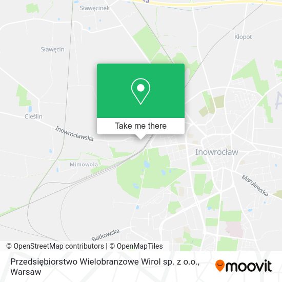 Przedsiębiorstwo Wielobranzowe Wirol sp. z o.o. map