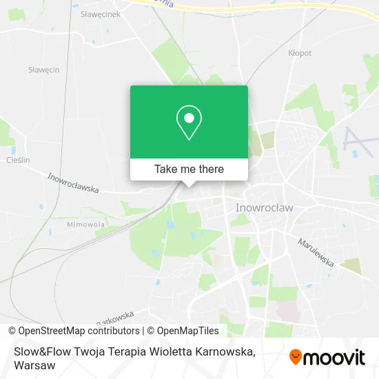 Карта Slow&Flow Twoja Terapia Wioletta Karnowska