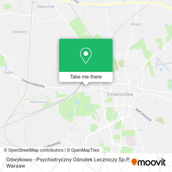 Odwykowo - Psychiatryczny Ośrodek Leczniczy Sp.P map