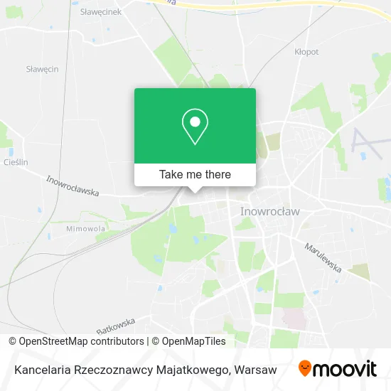 Карта Kancelaria Rzeczoznawcy Majatkowego
