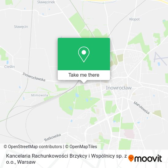 Kancelaria Rachunkowości Brzykcy i Wspólnicy sp. z o.o. map