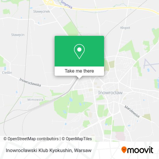 Inowrocławski Klub Kyokushin map