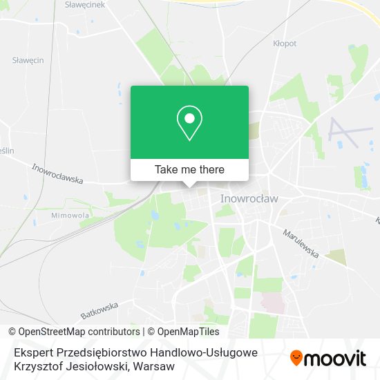 Ekspert Przedsiębiorstwo Handlowo-Usługowe Krzysztof Jesiołowski map