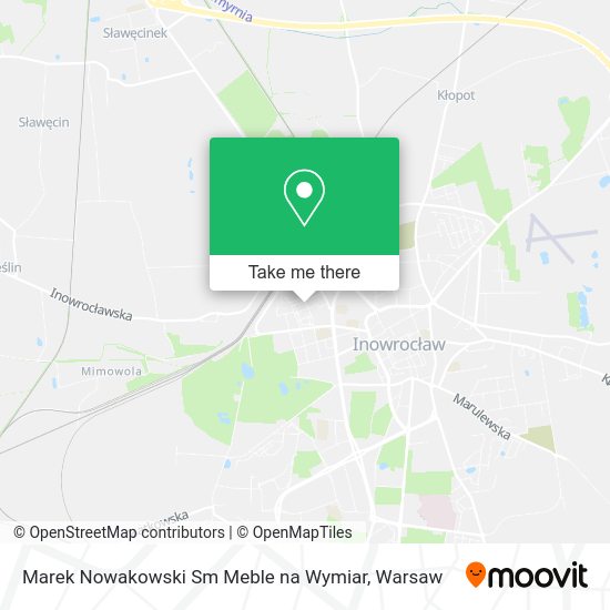 Marek Nowakowski Sm Meble na Wymiar map