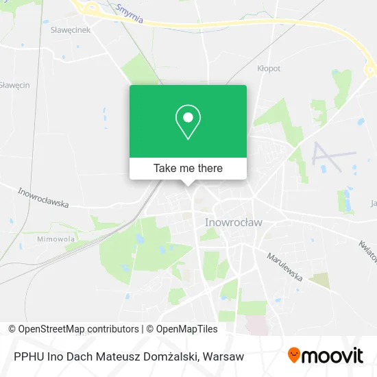 Карта PPHU Ino Dach Mateusz Domżalski