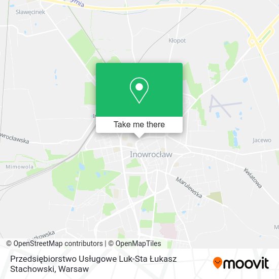 Przedsiębiorstwo Usługowe Luk-Sta Łukasz Stachowski map