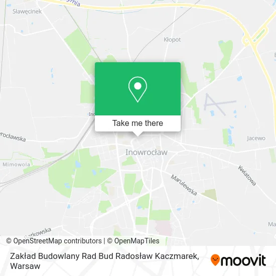 Zakład Budowlany Rad Bud Radosław Kaczmarek map