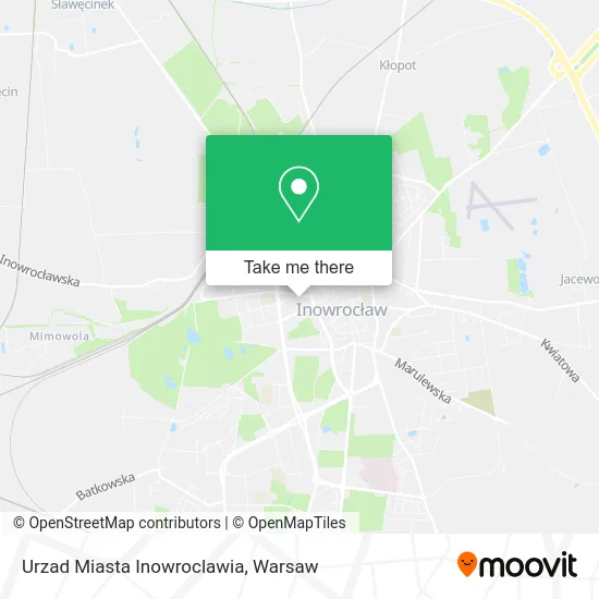 Карта Urzad Miasta Inowroclawia