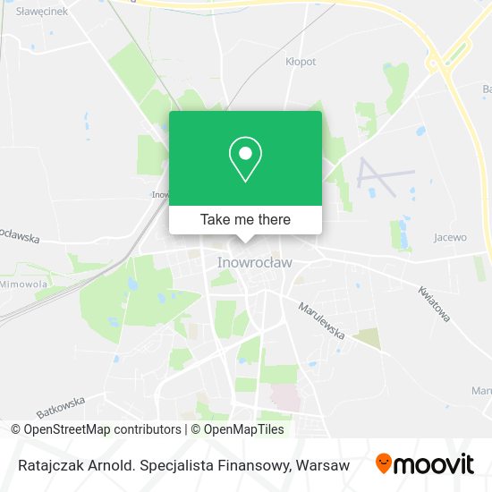 Ratajczak Arnold. Specjalista Finansowy map