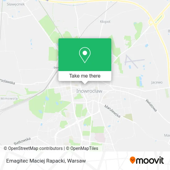 Карта Emagitec Maciej Rapacki