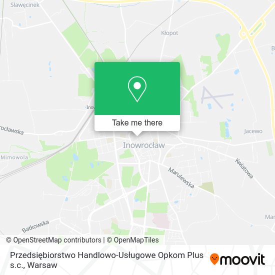 Przedsiębiorstwo Handlowo-Usługowe Opkom Plus s.c. map