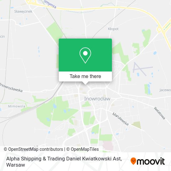 Alpha Shipping & Trading Daniel Kwiatkowski Ast map