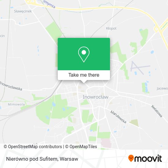 Nierówno pod Sufitem map