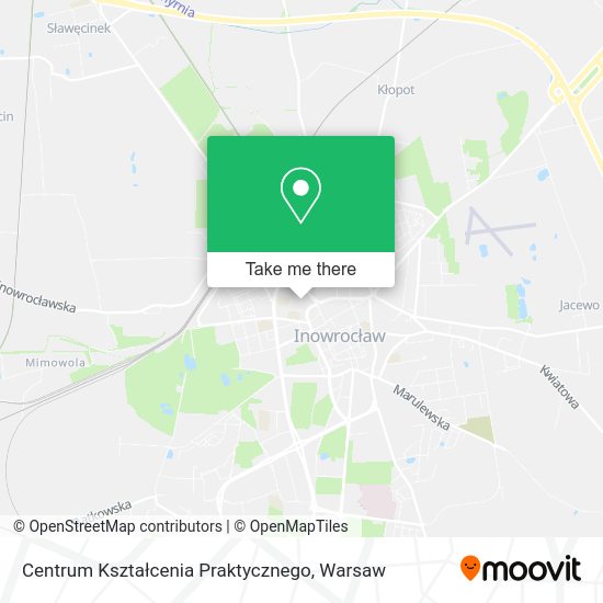 Centrum Kształcenia Praktycznego map