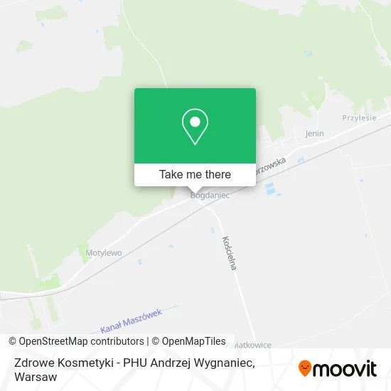Карта Zdrowe Kosmetyki - PHU Andrzej Wygnaniec