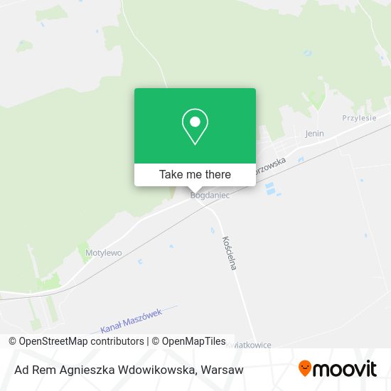 Ad Rem Agnieszka Wdowikowska map