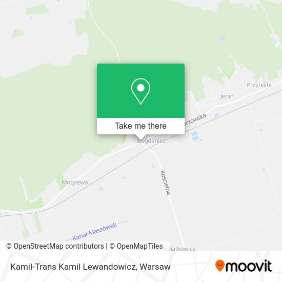 Kamil-Trans Kamil Lewandowicz map