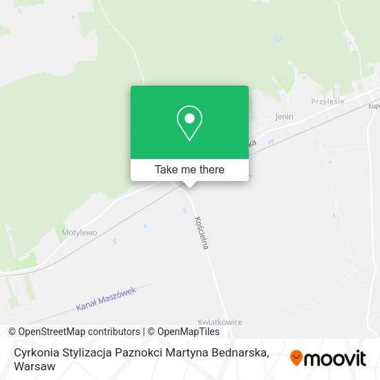 Карта Cyrkonia Stylizacja Paznokci Martyna Bednarska