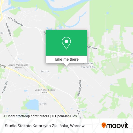 Studio Stakato Katarzyna Zielińska map