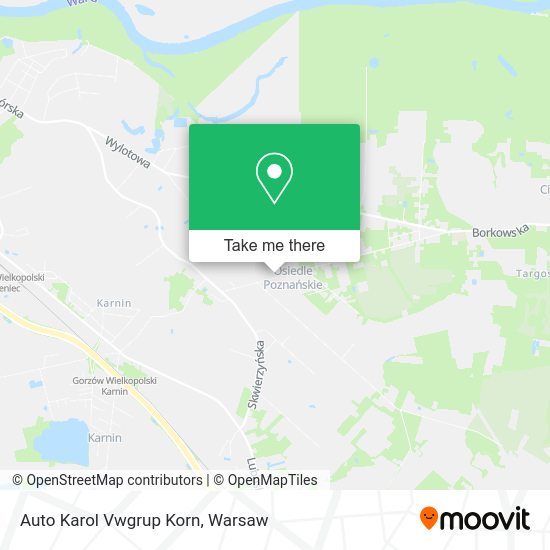 Auto Karol Vwgrup Korn map