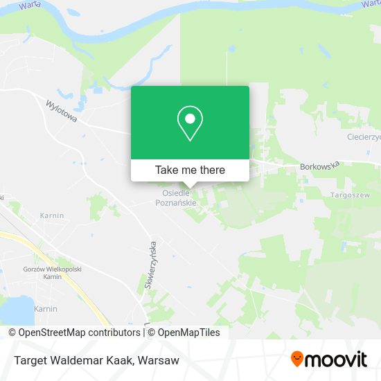 Target Waldemar Kaak map