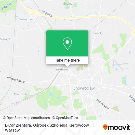 L-Car Zientara. Ośrodek Szkolenia Kierowców map