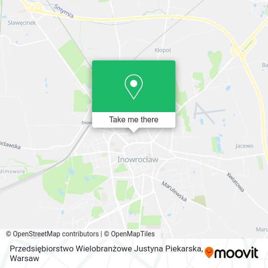 Przedsiębiorstwo Wielobranżowe Justyna Piekarska map