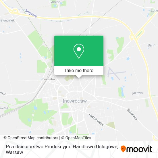 Przedsiebiorstwo Produkcyjno Handlowo Uslugowe map