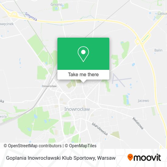 Goplania Inowrocławski Klub Sportowy map