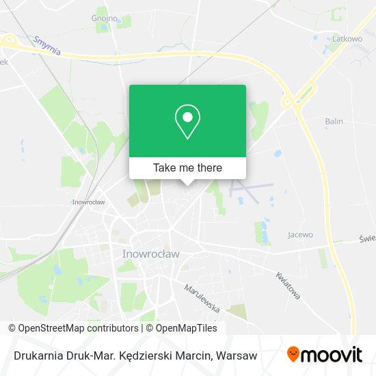 Drukarnia Druk-Mar. Kędzierski Marcin map