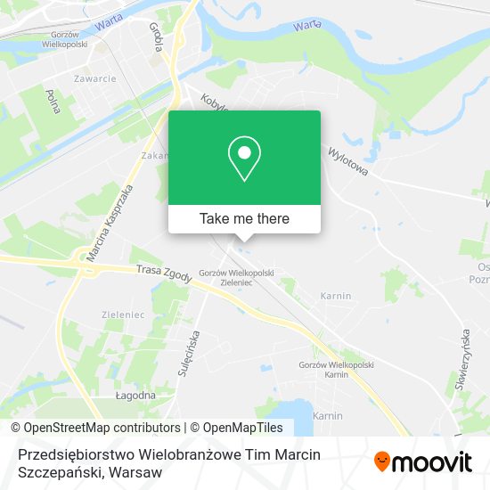 Przedsiębiorstwo Wielobranżowe Tim Marcin Szczepański map