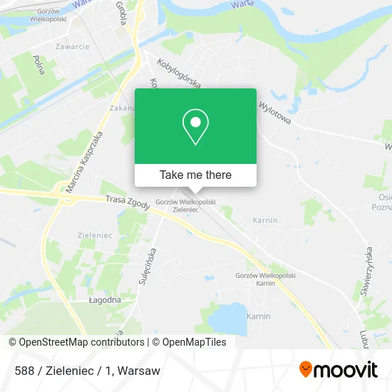 Карта 588 / Zieleniec / 1