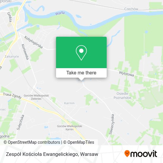 Zespół Kościoła Ewangelickiego map