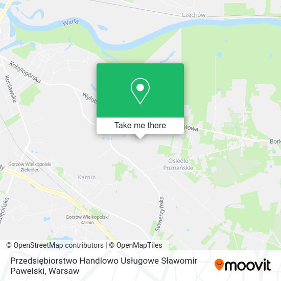 Przedsiębiorstwo Handlowo Usługowe Sławomir Pawelski map