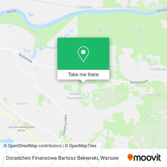 Doradztwo Finansowe Bartosz Bekierski map