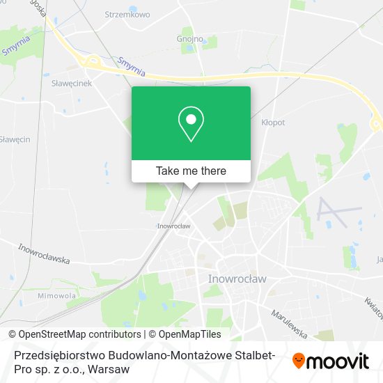 Przedsiębiorstwo Budowlano-Montażowe Stalbet-Pro sp. z o.o. map