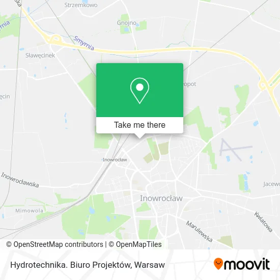 Карта Hydrotechnika. Biuro Projektów