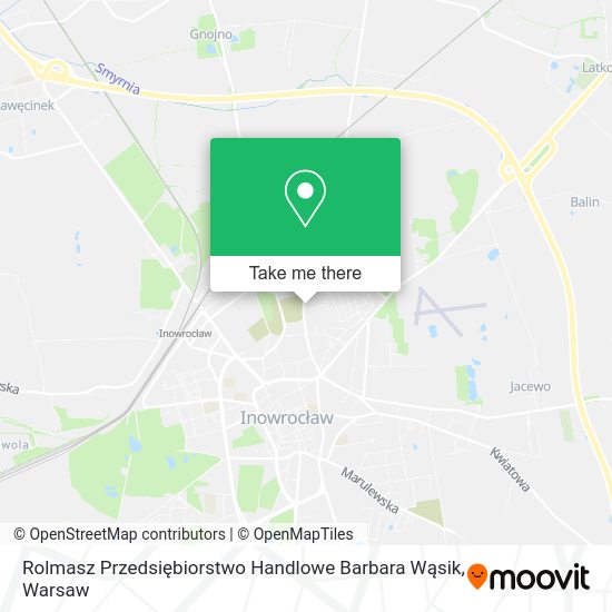 Rolmasz Przedsiębiorstwo Handlowe Barbara Wąsik map