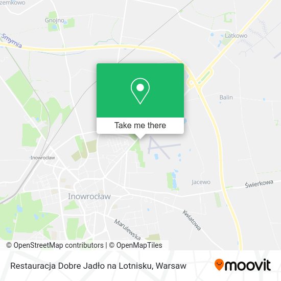 Restauracja Dobre Jadło na Lotnisku map