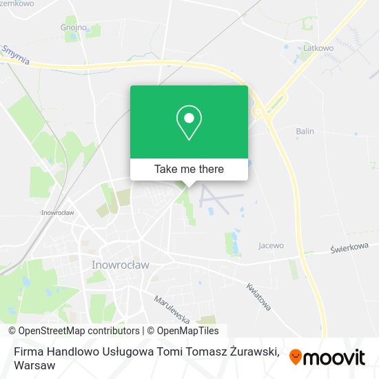 Firma Handlowo Usługowa Tomi Tomasz Żurawski map