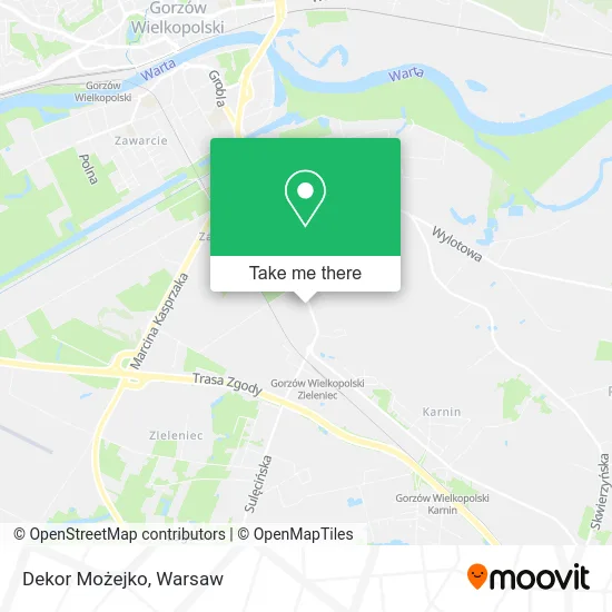 Карта Dekor Możejko