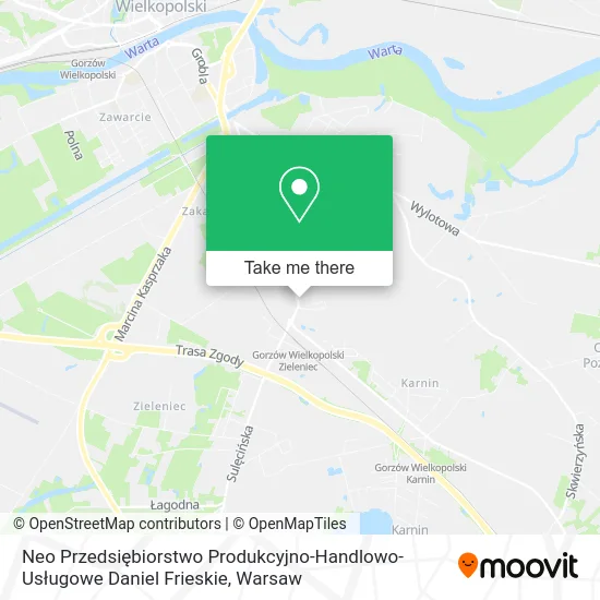Neo Przedsiębiorstwo Produkcyjno-Handlowo-Usługowe Daniel Frieskie map