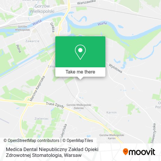 Medica Dental Niepubliczny Zakład Opieki Zdrowotnej Stomatologia map