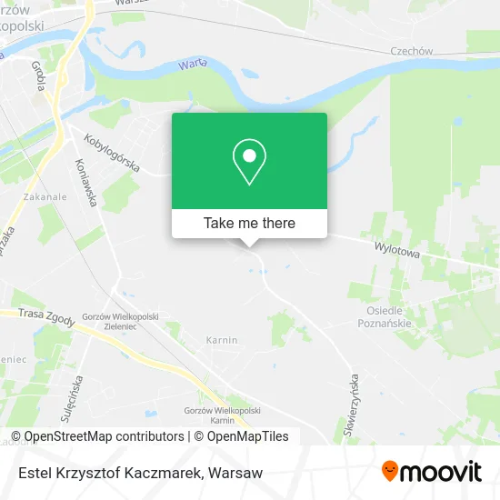 Estel Krzysztof Kaczmarek map