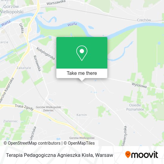 Terapia Pedagogiczna Agnieszka Kisła map