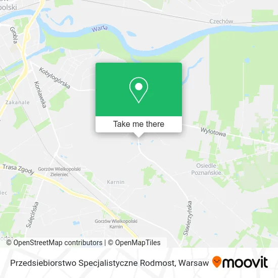 Przedsiebiorstwo Specjalistyczne Rodmost map