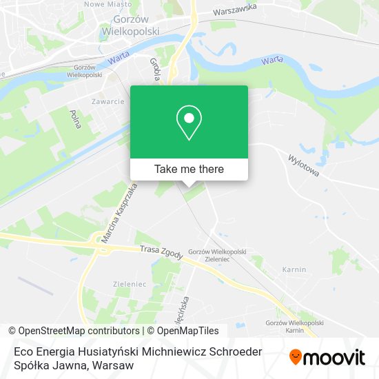 Eco Energia Husiatyński Michniewicz Schroeder Spółka Jawna map